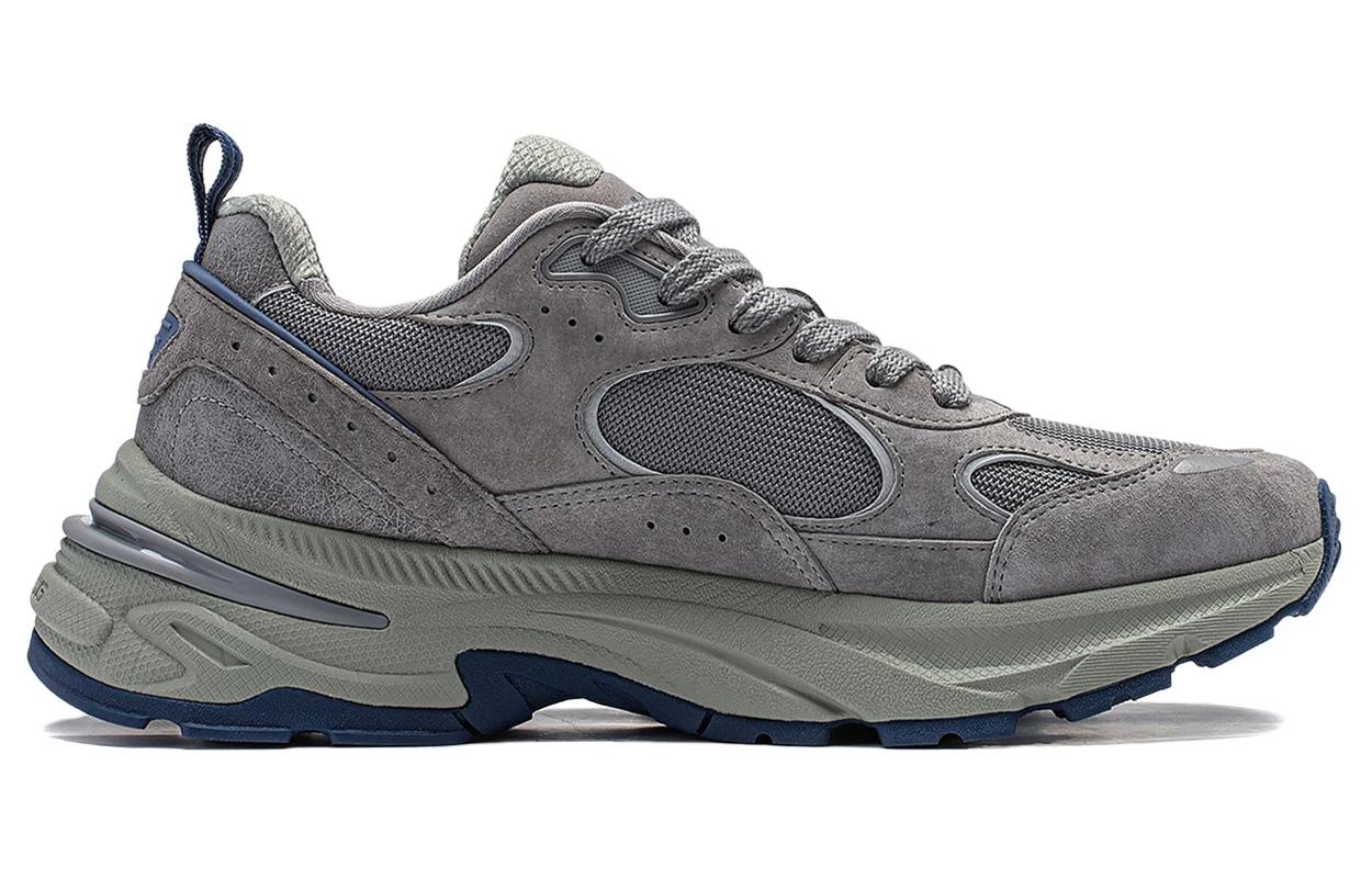 Order LiNing李寧 緩震耐磨 低筒 生活休閒鞋 女款 灰黑