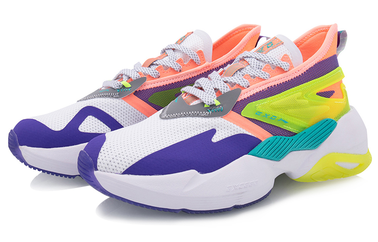 Lookbook (W) Li-Ning Beyond ''Blanc Vert Violet'' AGLQ028-4