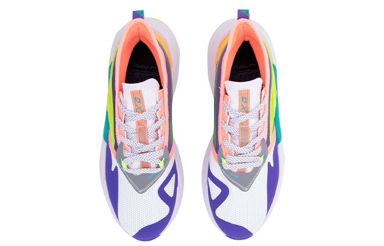 Shop (W) Li-Ning Beyond ''Blanc Vert Violet'' AGLQ028-4