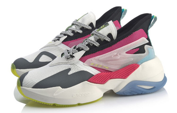 Lookbook (W) Li-Ning Beyond ''Wit Rood Grijs'' AGLQ028-2