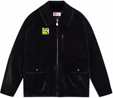 (Women) Li-Ning Black Logo Print Full-Zip Jacket AFDSB44-3 (Women) Li-Ning Black Logo Print Full-Zip Jacket AFDSB44-3