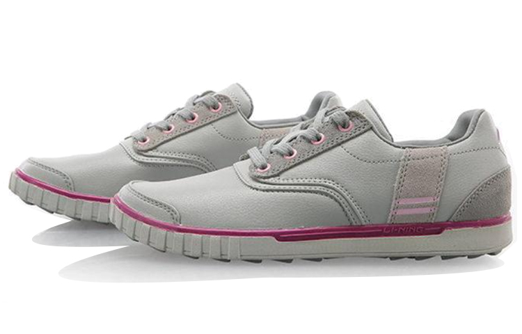 Lookbook (W) Kasut Papan Li-Ning 'Kelabu Ungu' AHTG012-2