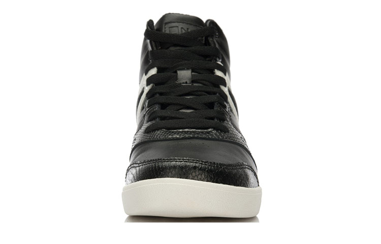 Shop (W) 리닝 보드화 하이 '블랙 화이트' (Li-Ning 보드화 하이 '검흰') LLAL012-1