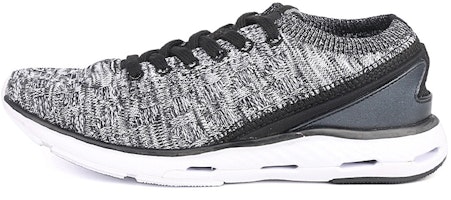 (Women) Li-Ning Breathable Knit Running Shoes 'Black White' GLKM118-3 (Women) Li-Ning Breathable Knit Running Shoes 'Black White' GLKM118-3
