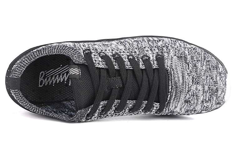 Order (W) Zapatillas de Correr Tejidas Transpirables Li-Ning 'Negro Blanco' GLKM118-3