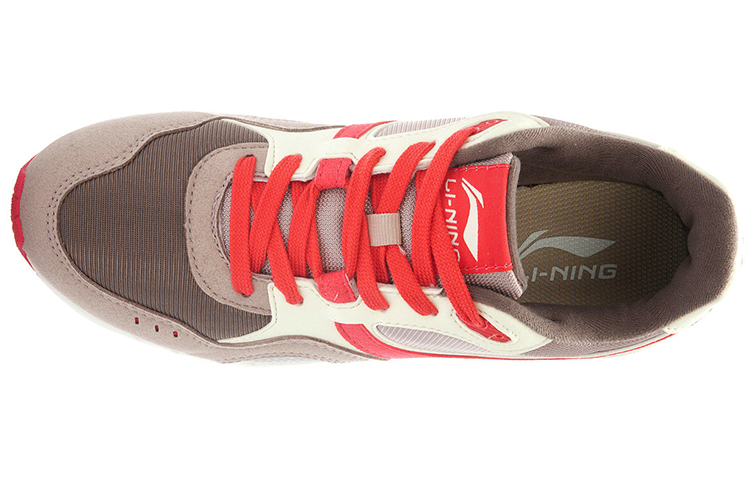 Lookbook (W) Li-Ning Brilliance 96 Low ''Braun Weiß Rot'' ALCK028-7