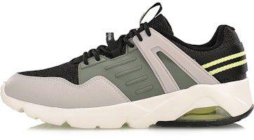 (Women) Li-Ning Bubble Ace Rt 'Grey Green Black' AGCM174-2 (Women) Li-Ning Bubble Ace Rt 'Grey Green Black' AGCM174-2
