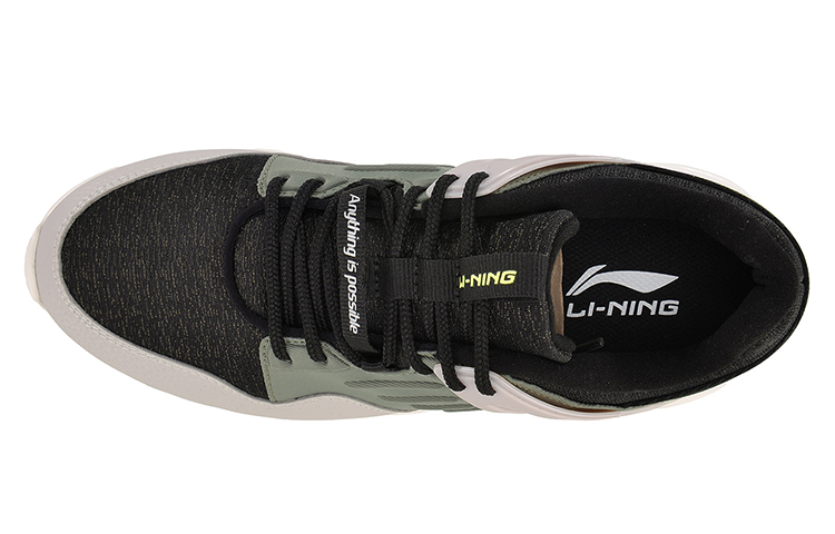 Lookbook (W) Li-Ning Bubble Ace Rt 'Abu Hijau Hitam' Sneakers AGCM174-2