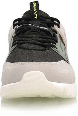 (W) Li-Ning Bubble Ace Rt 'Abu Hijau Hitam' Sneakers AGCM174-2 Shop (W) Li-Ning Bubble Ace Rt 'Abu Hijau Hitam' Sneakers AGCM174-2