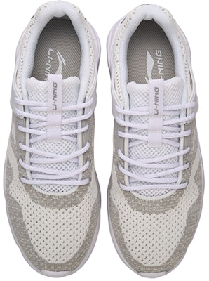 (W) Li-Ning Bubble Ace RT 'Kelabu Muda dan Putih' AGCM174-6 Shop (W) Li-Ning Bubble Ace RT 'Kelabu Muda dan Putih' AGCM174-6