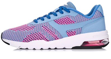 (Women) Li-Ning Bubble Up Knit 'Blue Pink' AGCM046-3 (Women) Li-Ning Bubble Up Knit 'Blue Pink' AGCM046-3