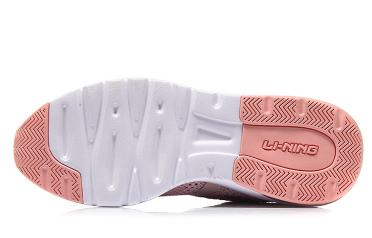 Shop (W) Li-Ning Bubble Up Knit 'Rosa Claro' AGCM046-2