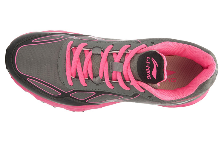 Lookbook (W) Li-Ning Bull Running ''Grau Rosa'' Sneakers ARDK016-2