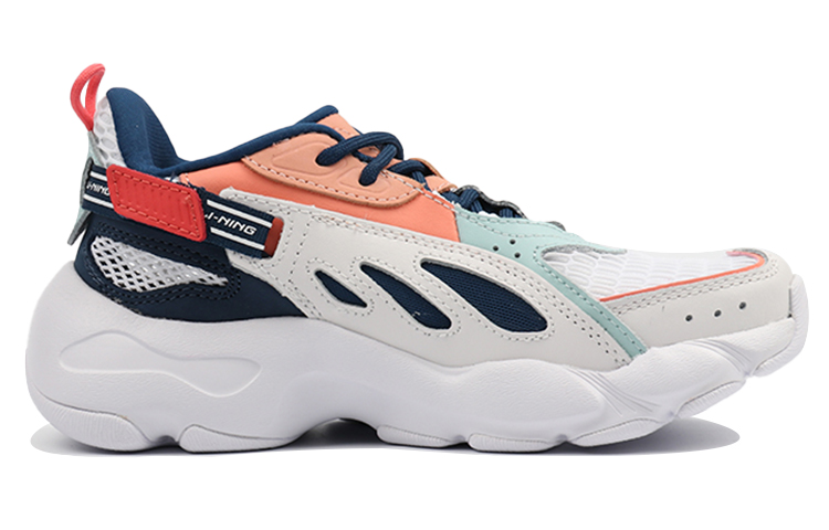 Order (Women) Li-Ning Butterfly Lite Paris Fashion Week 'White Orange Pink' AGLP104-1