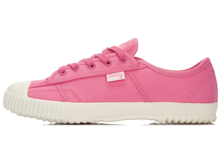 (Women) Li-Ning Canvas 'Pink White' ALAL032-2