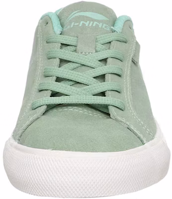 LiNing李寧 帆布 低幫休閒板鞋 女款 淺綠白 Shop LiNing李寧 帆布 低幫休閒板鞋 女款 淺綠白