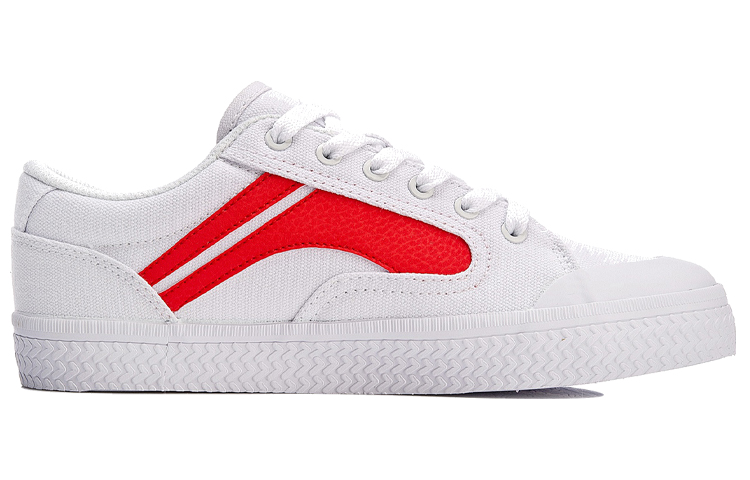 Order (W) Li-Ning Kasut Kanvas 'Putih Merah' AGCN204-15