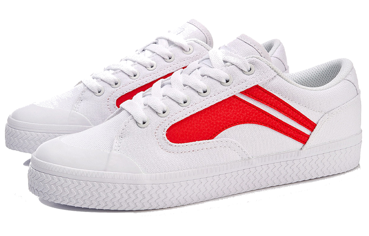 Lookbook (W) Li-Ning Kasut Kanvas 'Putih Merah' AGCN204-15