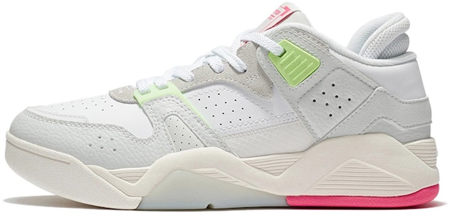 (W) 리닝 캐주얼 농구화 '그레이 그린 핑크' AGBS032-3 Buy (W) 리닝 캐주얼 농구화 '그레이 그린 핑크' AGBS032-3