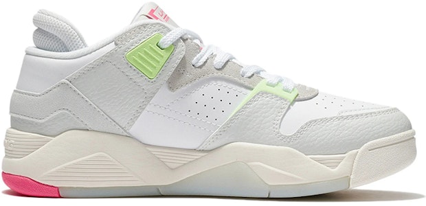 (W) 리닝 캐주얼 농구화 '그레이 그린 핑크' AGBS032-3 Order (W) 리닝 캐주얼 농구화 '그레이 그린 핑크' AGBS032-3