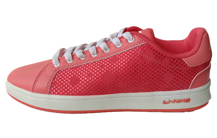 (Women) Li-Ning Casual Board Shoes 'Red Comfort Breathable' ATCG012-2