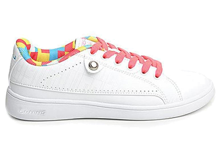 (W) Li-Ning Casual Board Sneaker 'White Pink' 圖 2