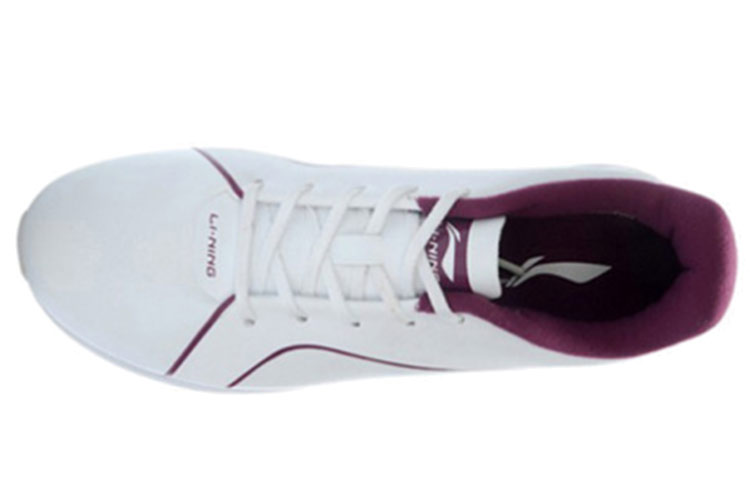 Lookbook (Women) Li-Ning Casual Comfort 'White Low-Top Running' ACGG058-1