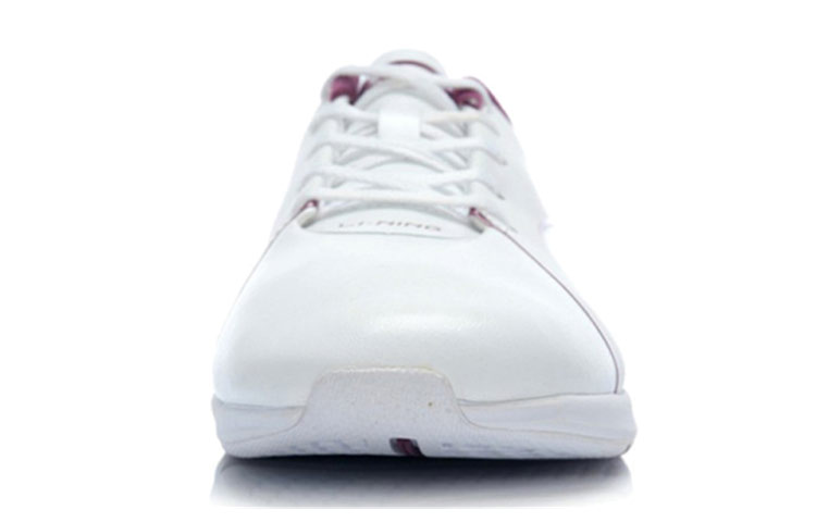 Shop (Women) Li-Ning Casual Comfort 'White Low-Top Running' ACGG058-1