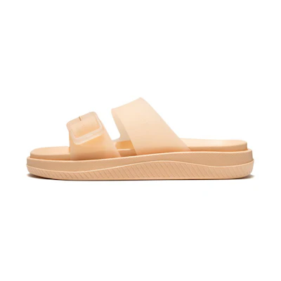 (W) Li-Ning Casual Fashion Slippers 'Cream Orange'