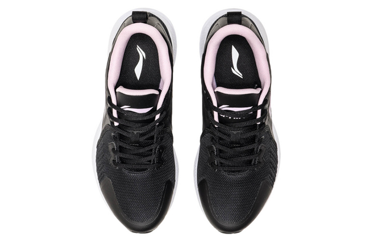 Shop (W) Li-Ning Casual Lage Sneakers Lichtgewicht Hardloopschoenen ''Zwart Paars'' ARBP114-1