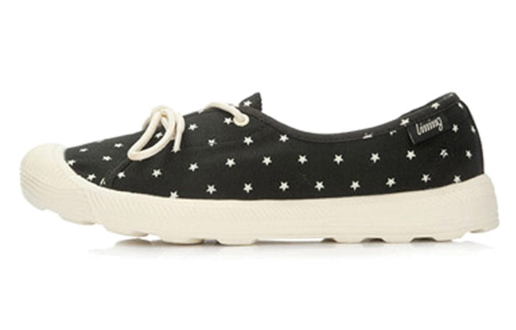 Buy (W) Li-Ning Sepatu Kasual Low-Top 'Hitam Putih' GLAL098-1