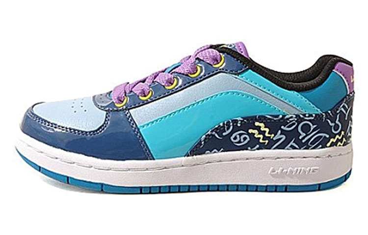 (Women) Li-Ning Casual Low-Top 'Blue Purple' ALCF016-2