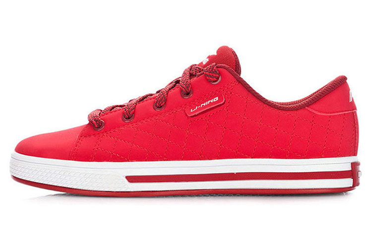 Buy (W) 李寧カジュアルローカット「赤白」 ATCH016-2