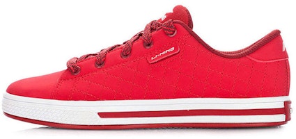 (Women) Li-Ning Casual Low-Top 'Red White' ATCH016-2 (Women) Li-Ning Casual Low-Top 'Red White' ATCH016-2