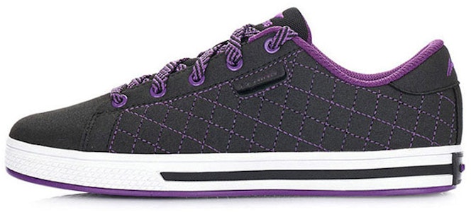 LiNing李寧 輕便舒適 低筒休閒板鞋 女款 黑紫 Buy LiNing李寧 輕便舒適 低筒休閒板鞋 女款 黑紫