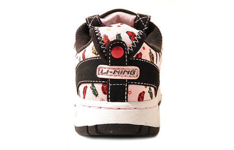 Shop (Women) Li-Ning Casual Low 'Black White' ALCF020-2