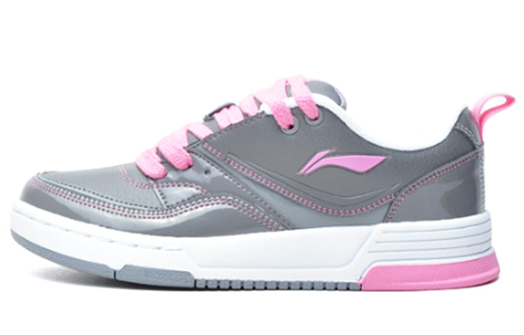 (Women) Li-Ning Casual Low 'Grey White Pink' ALCF272-3