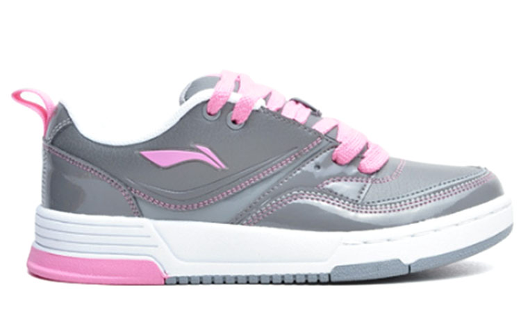 (W) Li-Ning Casual Low 'Grey White Pink' 圖 2