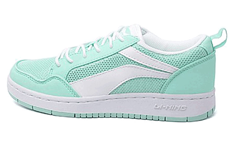 (Women) Li-Ning Casual Low 'Light Green White' ALCG056-2