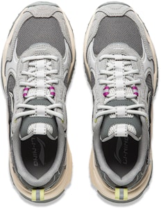 (W) 李寧カジュアルロー「月面グレー」 AGCU190-4 Shop (W) 李寧カジュアルロー「月面グレー」 AGCU190-4