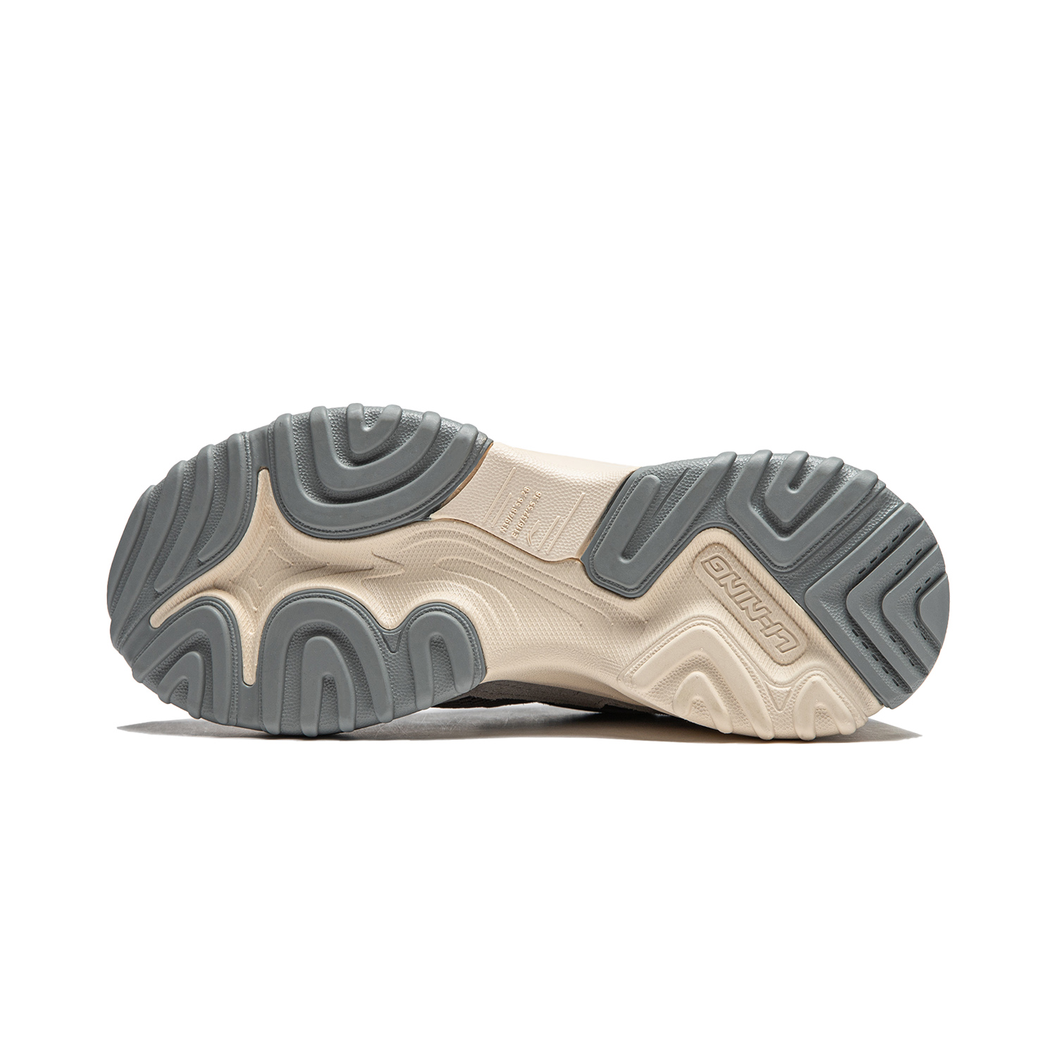 Sizing (W) Li-Ning Casual Low 'Superficie Lunar Gris' AGCU190-4