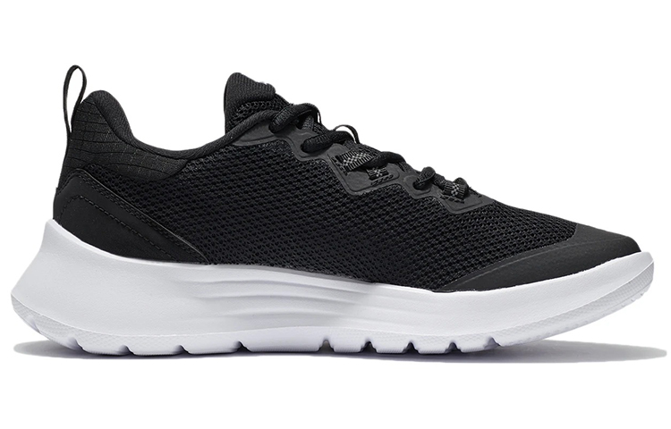 Order (W) Li-Ning Kasual Rendah 'Hitam dan Putih Reflektif' ARSS042-1