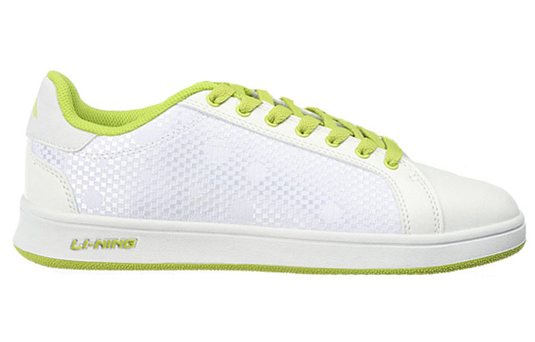 Order (W) 李寧カジュアルロー「白緑」 ATCG012-1
