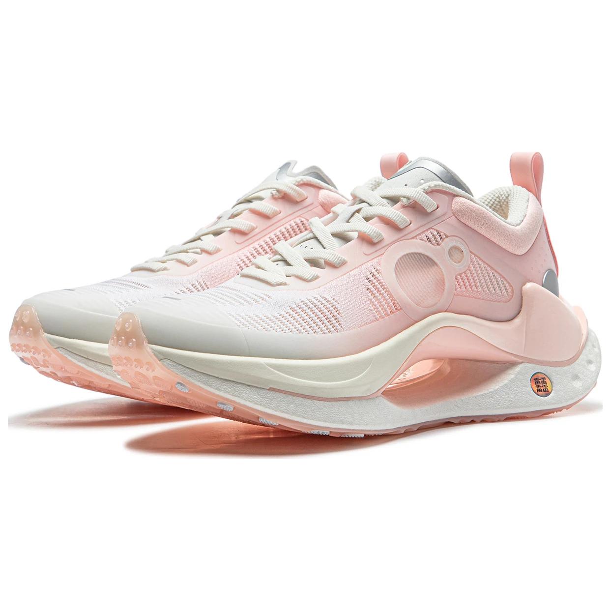 Lookbook (W) Li-Ning Kasual Rendah 'Putih Merah Jambu' AZGT018-13