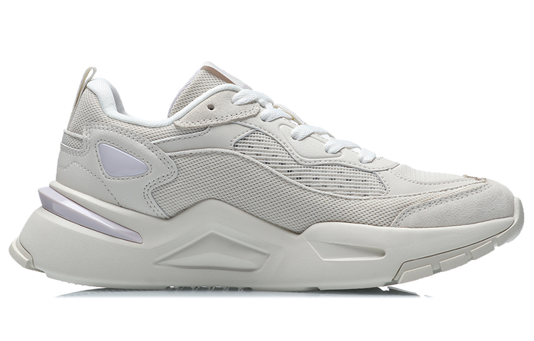 Order (Women) Li-Ning Casual Low 'White Purple' AGCR116-4