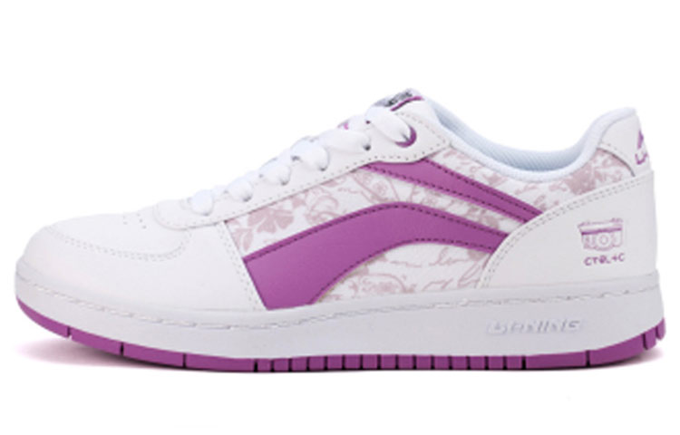 (Women) Li-Ning Casual Low 'White Purple' ALCG016-2