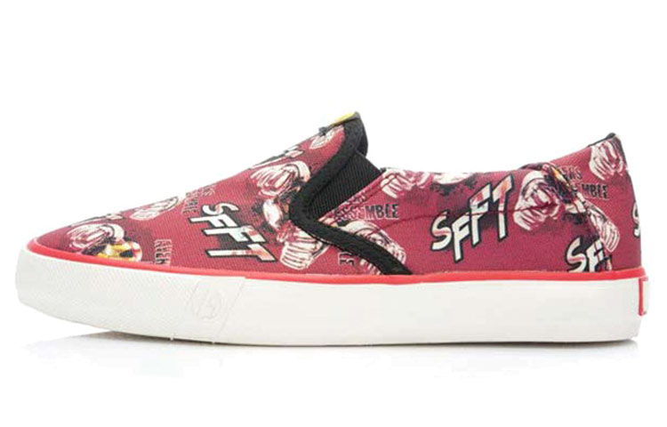 (Women) Li-Ning Casual Low 'White Red' ALAK092-3