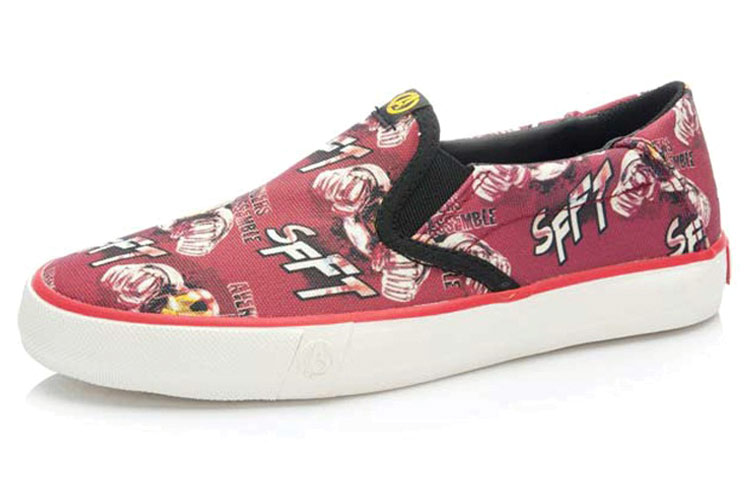 Lookbook (Women) Li-Ning Casual Low 'White Red' ALAK092-3