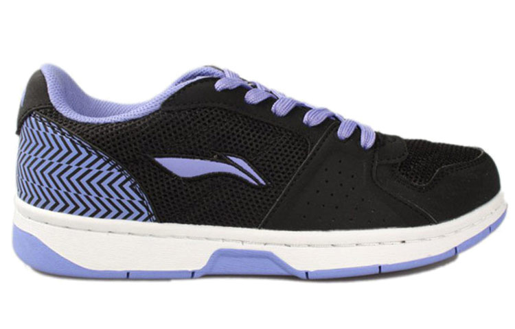 Order (W) Li-Ning Kasual Low Top 'Hitam Ungu' ALCG062-3