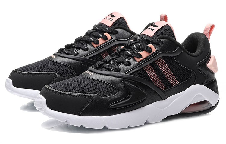 Lookbook (Women) Li-Ning Casual Running Low 'Black' AGCP278-2